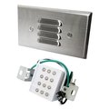 Elco Lighting Mini LED Step Light with Angled Louver ELST75BZ